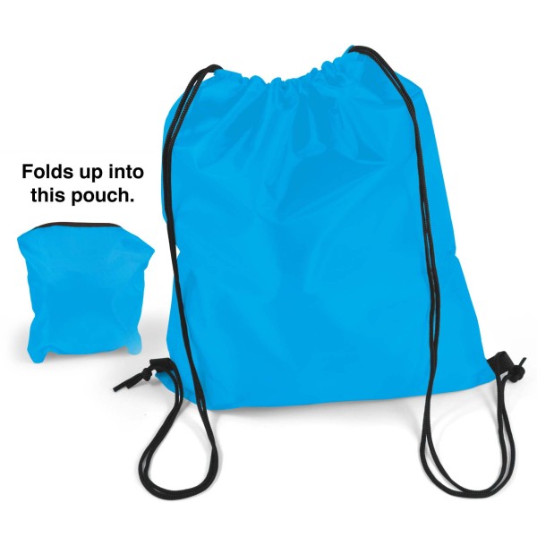 Pronto Drawstring Backpack Promotional Products, Corporate Gifts and Branded Apparel