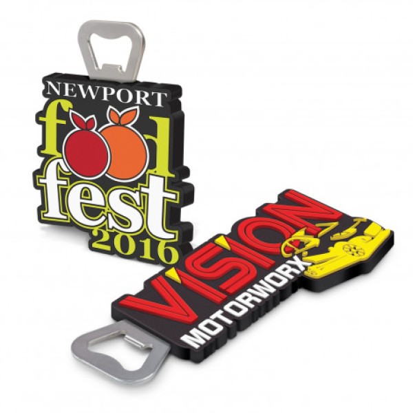 PVC Bottle Opener Promotional Products, Corporate Gifts and Branded Apparel
