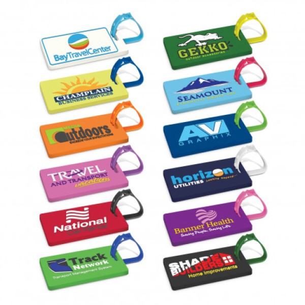PVC Luggage Tag Promotional Products, Corporate Gifts and Branded Apparel