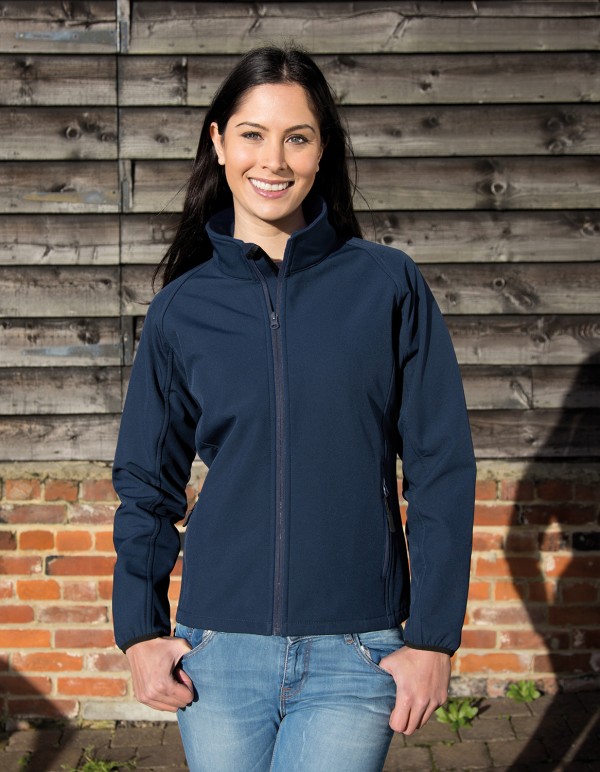 R231F Result Ladies Printable Softshell Jacket Promotional Products, Corporate Gifts and Branded Apparel