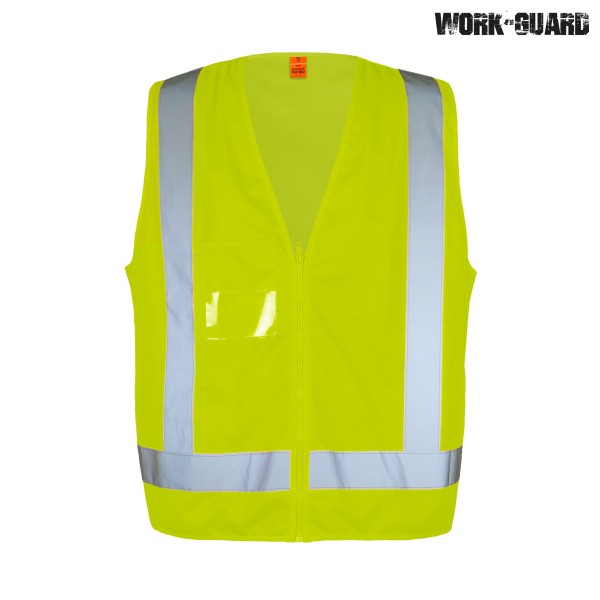 R462X Workguard TTMC Hi Vis Vest Day/Night Promotional Products, Corporate Gifts and Branded Apparel