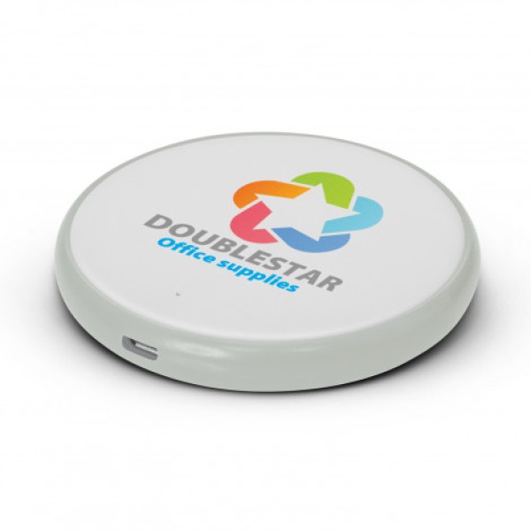 Radiant Wireless Charger - Round Promotional Products, Corporate Gifts and Branded Apparel