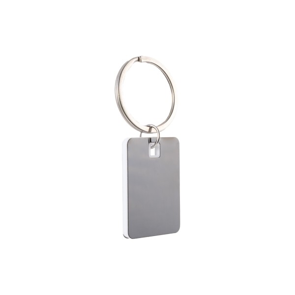 Rectangle Stainless Steel Keytag Promotional Products, Corporate Gifts and Branded Apparel