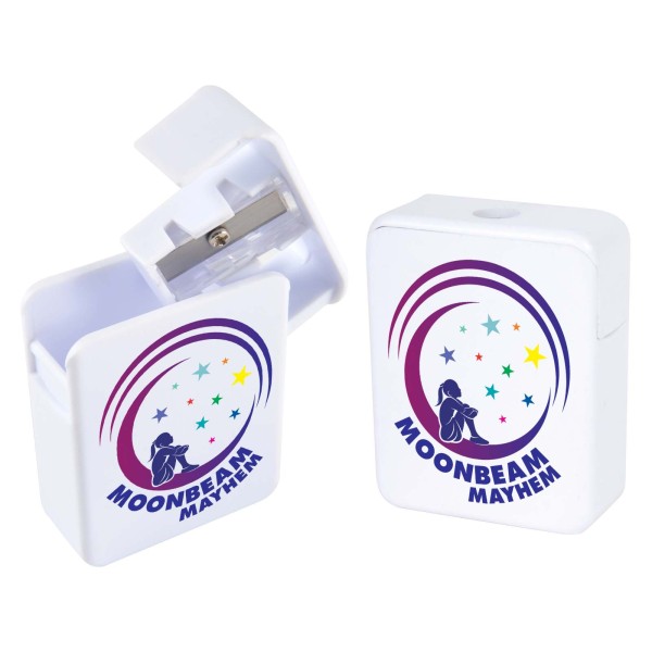 Rectangular Pencil Sharpener Promotional Products, Corporate Gifts and Branded Apparel