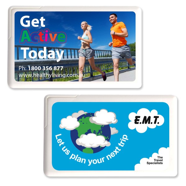 Rectangular Sugar Free Breath Mints Promotional Products, Corporate Gifts and Branded Apparel