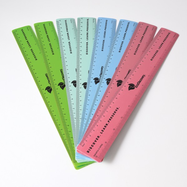 Recycled Plastic Ruler 30cm Promotional Products, Corporate Gifts and Branded Apparel