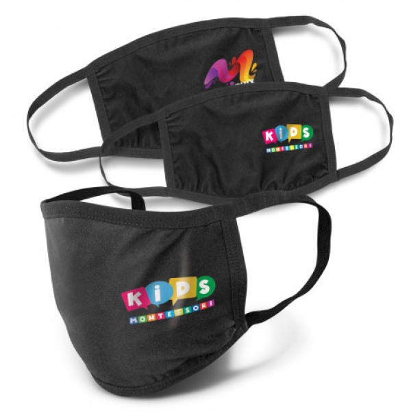 Reusable 3-ply Cotton Face Mask - Indent Promotional Products, Corporate Gifts and Branded Apparel