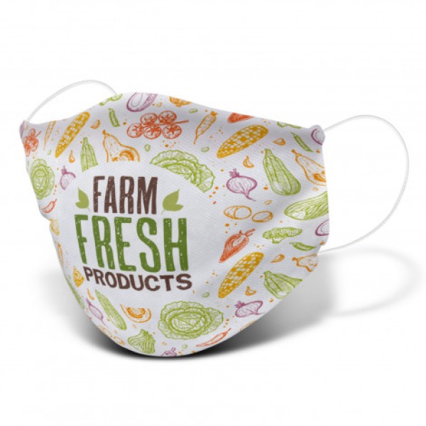 Reusable Face Mask Full Colour - Large Promotional Products, Corporate Gifts and Branded Apparel
