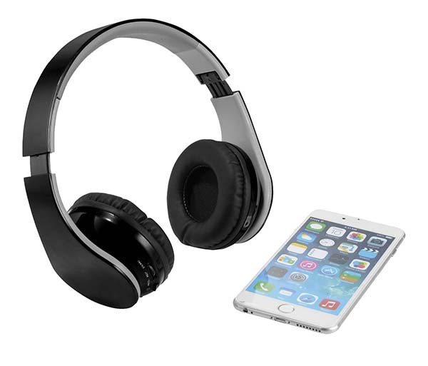 Rhea Bluetooth Headphones - Black Promotional Products, Corporate Gifts and Branded Apparel
