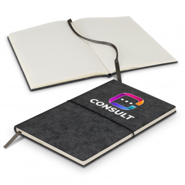 RPET Felt Soft Cover Notebook Promotional Products, Corporate Gifts and Branded Apparel