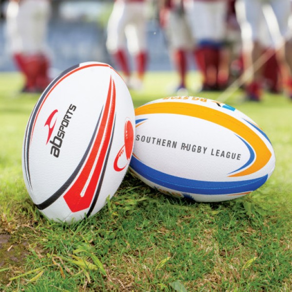 Rugby League Ball Promo Promotional Products, Corporate Gifts and Branded Apparel