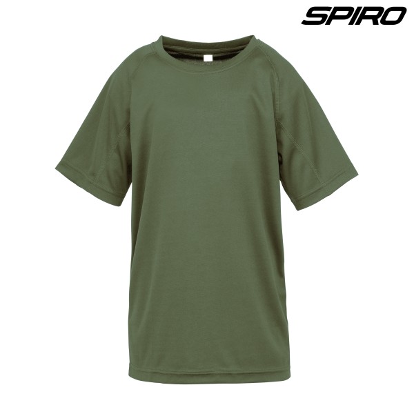 S287B Spiro Youth Impact Performance Aircool T-Shirt Promotional Products, Corporate Gifts and Branded Apparel