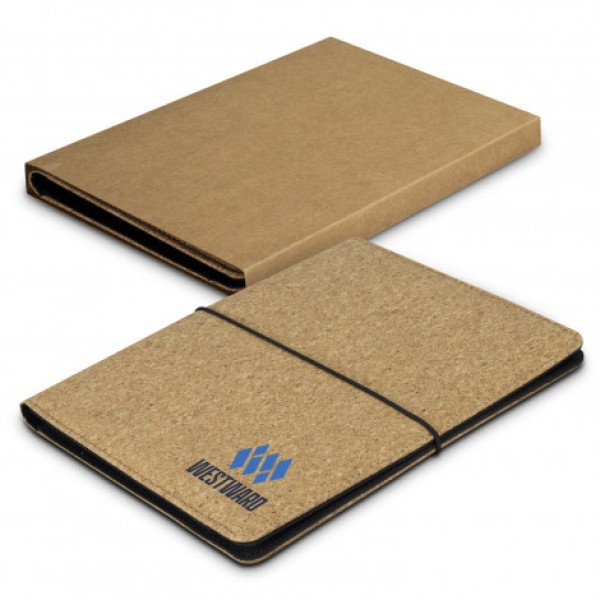 Sakura Cork Portfolio - A5 Promotional Products, Corporate Gifts and Branded Apparel