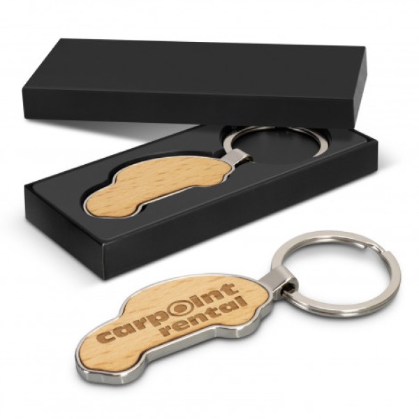 Santo Car Shaped Key Ring Promotional Products, Corporate Gifts and Branded Apparel