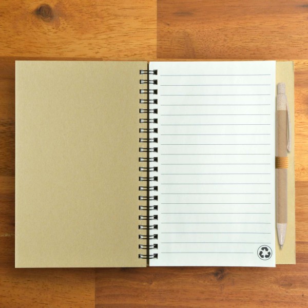Savannah Notebook / Eco Matador Pen Promotional Products, Corporate Gifts and Branded Apparel