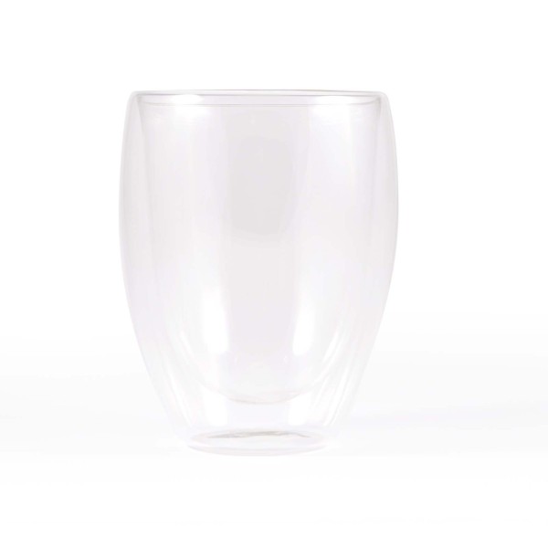Sierra 350ml Double Wall Glass Cup Promotional Products, Corporate Gifts and Branded Apparel