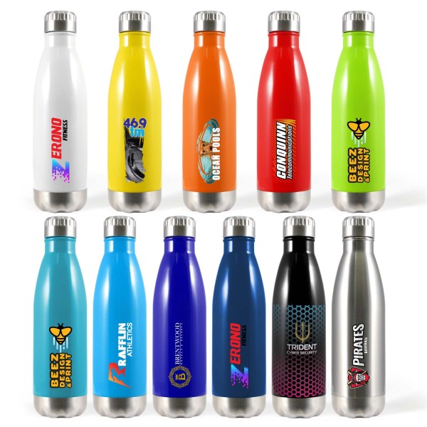 Soda Stainless Steel Drink Bottle Promotional Products, Corporate Gifts and Branded Apparel