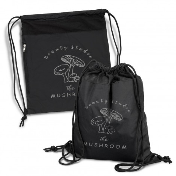 Streak Drawstring Backpack Promotional Products, Corporate Gifts and Branded Apparel