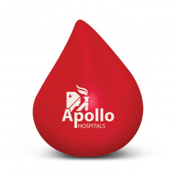 Stress Blood Drop Promotional Products, Corporate Gifts and Branded Apparel