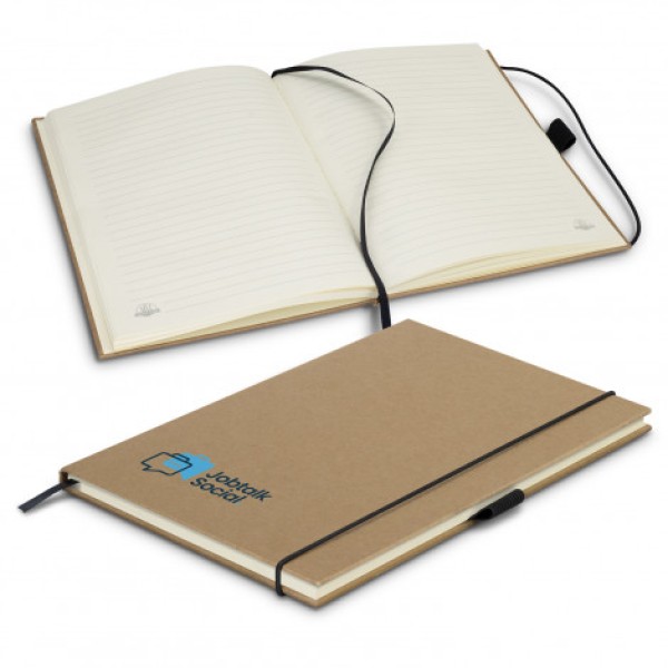 Sugarcane Paper Hard Cover Notebook Promotional Products, Corporate Gifts and Branded Apparel