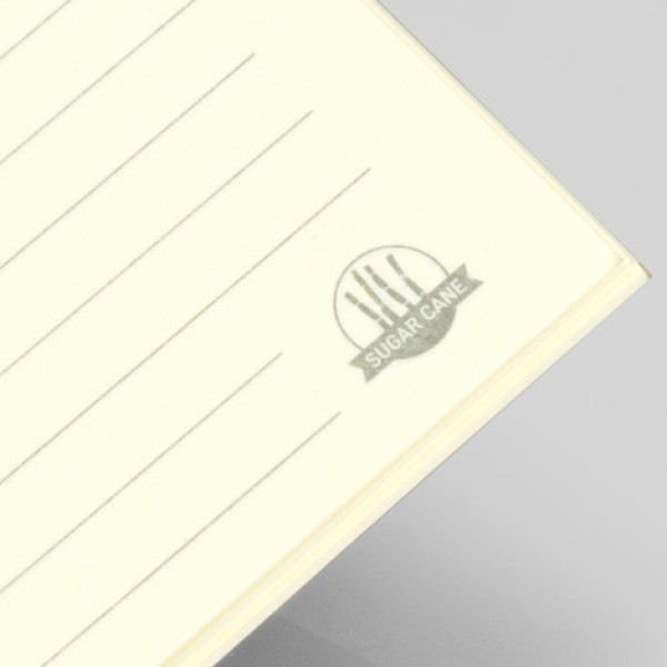 Sugarcane Paper Soft Cover Notebook Promotional Products, Corporate Gifts and Branded Apparel