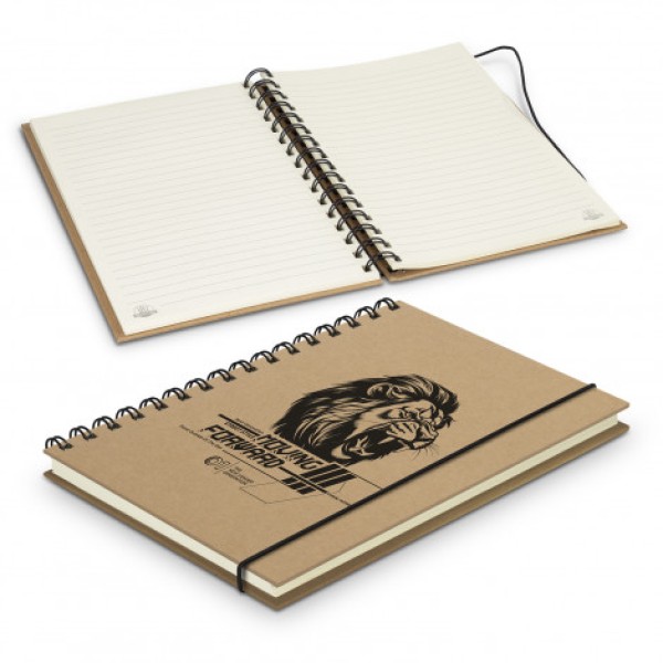 Sugarcane Paper Spiral Notebook Promotional Products, Corporate Gifts and Branded Apparel