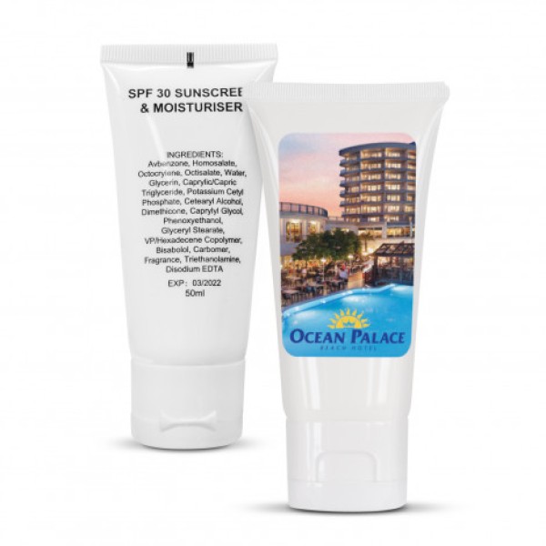 Sunscreen Tube - 50ml Promotional Products, Corporate Gifts and Branded Apparel