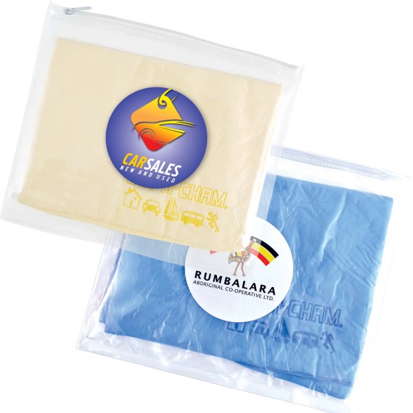 Supa Cham Chamois in Pouch Promotional Products, Corporate Gifts and Branded Apparel