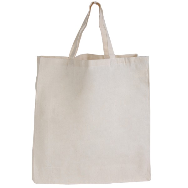 Supa Shopper Short Handle Calico Bag Promotional Products, Corporate Gifts and Branded Apparel