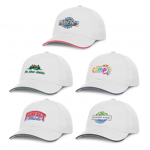 Swift Cap - White Promotional Products, Corporate Gifts and Branded Apparel