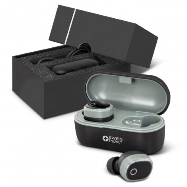 Swiss Peak TWS Earbuds Promotional Products, Corporate Gifts and Branded Apparel
