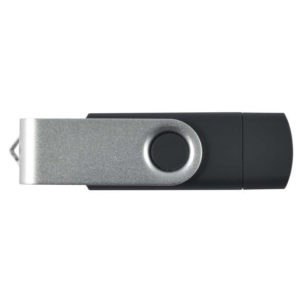 Swivel USB Flash Drive Dual 8GB Promotional Products, Corporate Gifts and Branded Apparel