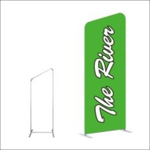 Tension Fabric Display -H-Shape Angled Top 1000mm x 2500mm Promotional Products, Corporate Gifts and Branded Apparel