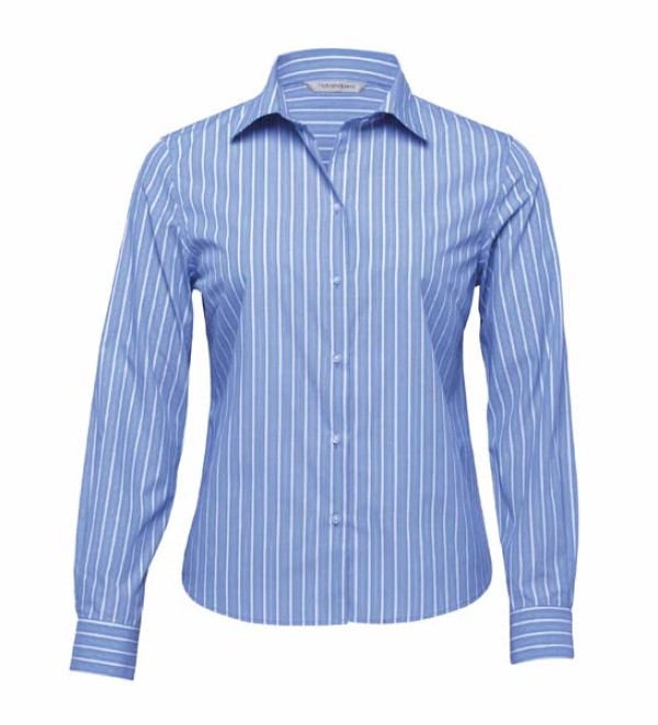 The Euro Corporate Stripe Shirt - Womens Promotional Products, Corporate Gifts and Branded Apparel