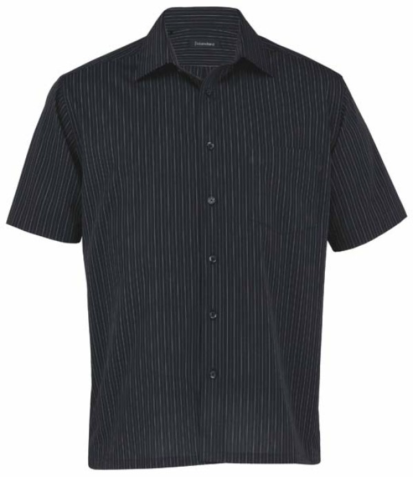 The Omega Stripe Short Sleeve Shirt - Mens Promotional Products, Corporate Gifts and Branded Apparel