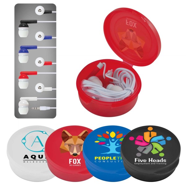 Thump Earbud Set Promotional Products, Corporate Gifts and Branded Apparel