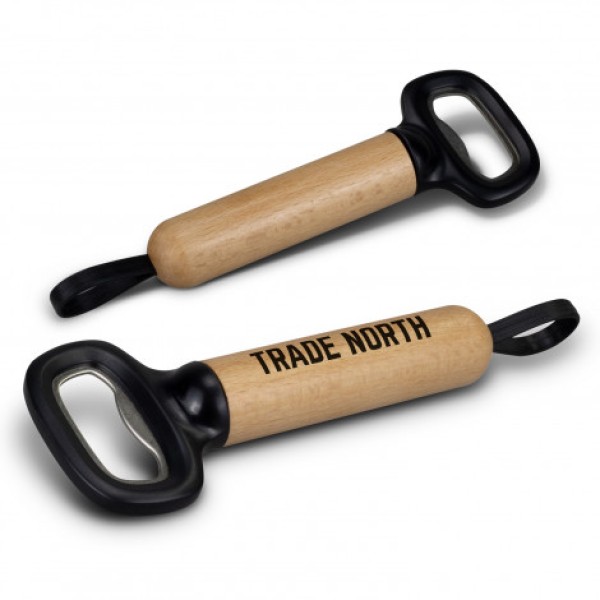 Timber Bottle Opener Promotional Products, Corporate Gifts and Branded Apparel