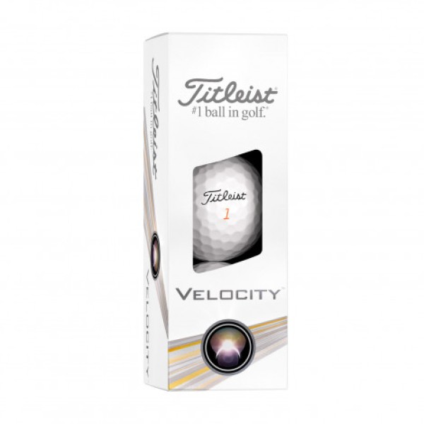 Titleist Velocity Golf Ball Promotional Products, Corporate Gifts and Branded Apparel