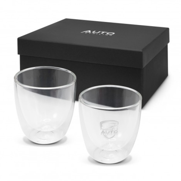 Tivoli Double Wall Glass Set - 310ml Promotional Products, Corporate Gifts and Branded Apparel