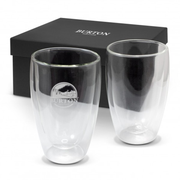 Tivoli Double Wall Glass Set - 410ml Promotional Products, Corporate Gifts and Branded Apparel