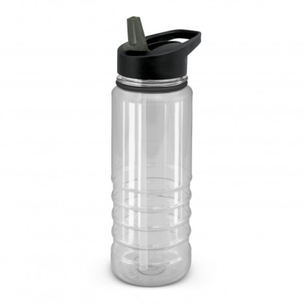 Triton Elite Bottle - Clear and Black Promotional Products, Corporate Gifts and Branded Apparel