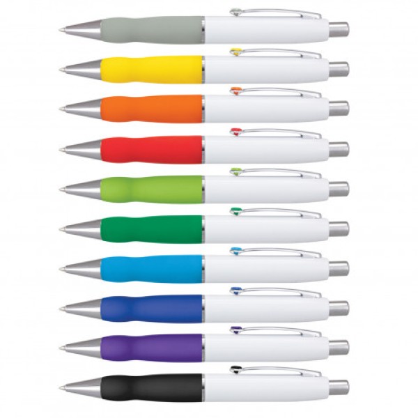 Turbo Pen - White Barrel Promotional Products, Corporate Gifts and Branded Apparel