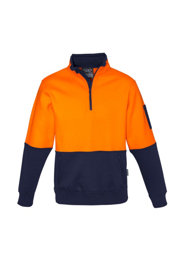 Unisex Hi Vis 1/2 Zip Pullover Promotional Products, Corporate Gifts and Branded Apparel