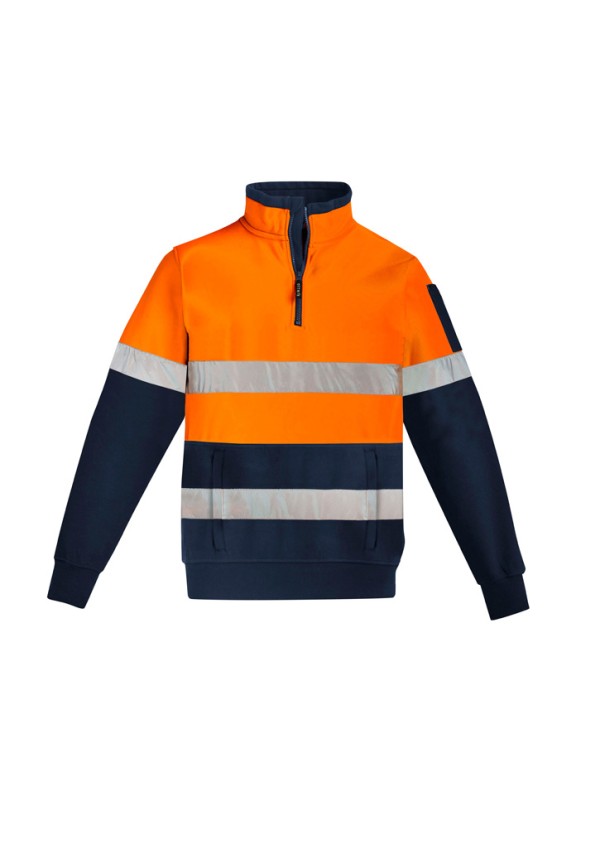 Unisex Hi Vis 1/4 Zip Pullover - Hoop Taped Promotional Products, Corporate Gifts and Branded Apparel