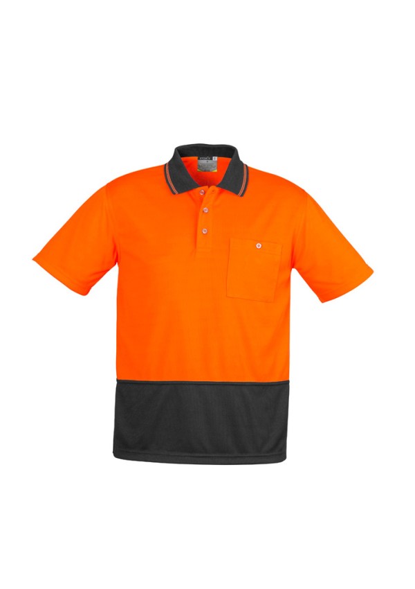 Unisex Hi Vis Basic Short Sleeve Polo Promotional Products, Corporate Gifts and Branded Apparel