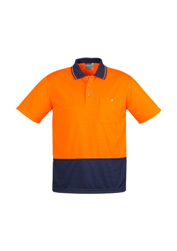 Unisex Hi Vis Basic Short Sleeve Polo Promotional Products, Corporate Gifts and Branded Apparel