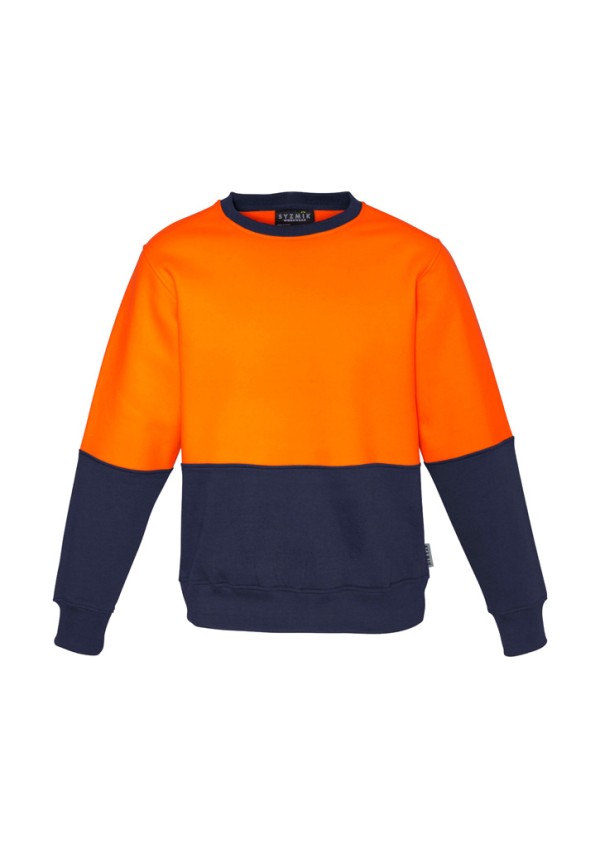 Unisex Hi Vis Crew Sweatshirt Promotional Products, Corporate Gifts and Branded Apparel