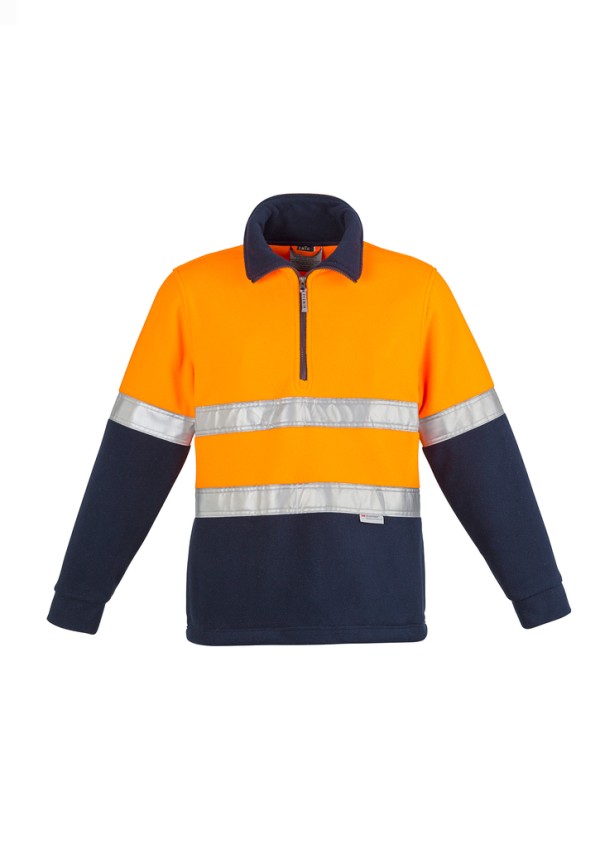 Unisex Hi Vis Polar Fleece Pullover - Hoop Taped Promotional Products, Corporate Gifts and Branded Apparel