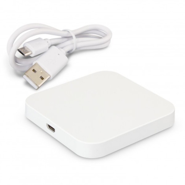 Vector Wireless Charger - Square Promotional Products, Corporate Gifts and Branded Apparel