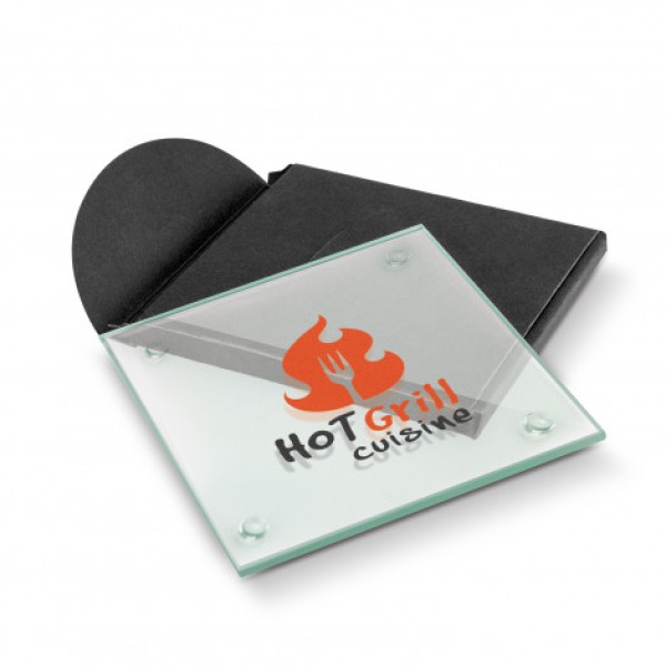 Venice Single Glass Coaster - Square Promotional Products, Corporate Gifts and Branded Apparel